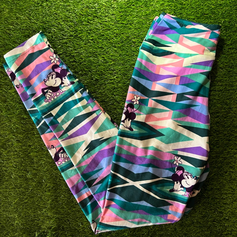 LuLaRoe Disney Minnie Mouse Leggings OS